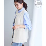 【WEB限定カラー】ツイード金ボタンジレベスト/セレモニー対応・リンクコーデ | ROPE' PICNIC | 詳細画像1 