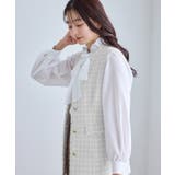 【WEB限定カラー】ツイード金ボタンジレベスト/セレモニー対応・リンクコーデ | ROPE' PICNIC | 詳細画像11 