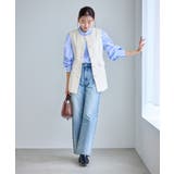 【WEB限定カラー】ツイード金ボタンジレベスト/セレモニー対応・リンクコーデ | ROPE' PICNIC | 詳細画像13 