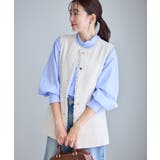 【WEB限定カラー】ツイード金ボタンジレベスト/セレモニー対応・リンクコーデ | ROPE' PICNIC | 詳細画像15 