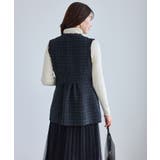 【WEB限定カラー】ツイード金ボタンジレベスト/セレモニー対応・リンクコーデ | ROPE' PICNIC | 詳細画像21 