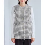 【WEB限定カラー】ツイード金ボタンジレベスト/セレモニー対応・リンクコーデ | ROPE' PICNIC | 詳細画像22 