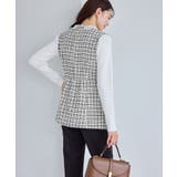 【WEB限定カラー】ツイード金ボタンジレベスト/セレモニー対応・リンクコーデ | ROPE' PICNIC | 詳細画像7 