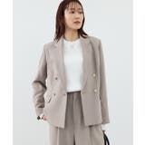 ベージュ系(29) | クリアツイル金ボタンジャケット/セレモニー・セットアップ対応 | ROPE' PICNIC