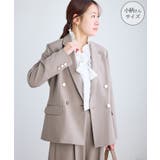 【低身長 小柄さんサイズ】クリアツイル金ボタンジャケット セレモニー | ROPE' PICNIC | 詳細画像1 