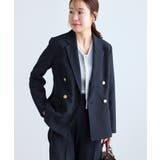 【低身長 小柄さんサイズ】クリアツイル金ボタンジャケット セレモニー | ROPE' PICNIC | 詳細画像24 