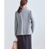 【低身長 小柄さんサイズ】クリアツイル金ボタンジャケット セレモニー | ROPE' PICNIC | 詳細画像5 