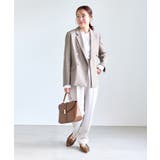 【低身長 小柄さんサイズ】クリアツイル金ボタンジャケット セレモニー | ROPE' PICNIC | 詳細画像9 