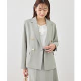 カナパ 金ボタンジャケット/セットアップ対応・UV・抗菌防臭・接触冷感 | ROPE' PICNIC | 詳細画像26 