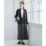 レディハンサムシリーズ ウールライク金ボタンジャケット(半裏地) セットアップ | ROPE' PICNIC | 詳細画像22 