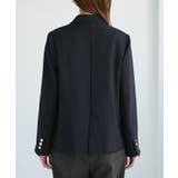 レディハンサムシリーズ ウールライク金ボタンジャケット(半裏地) セットアップ | ROPE' PICNIC | 詳細画像35 