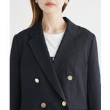 レディハンサムシリーズ ウールライク金ボタンジャケット(半裏地) セットアップ | ROPE' PICNIC | 詳細画像36 