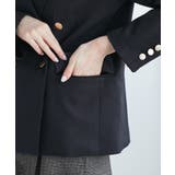 レディハンサムシリーズ ウールライク金ボタンジャケット(半裏地) セットアップ | ROPE' PICNIC | 詳細画像39 