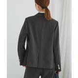 レディハンサムシリーズ ウールライク金ボタンジャケット(半裏地) セットアップ | ROPE' PICNIC | 詳細画像8 