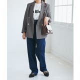 【低身長 小柄さんサイズ】レディハンサムシリーズ ウールライク金ボタンジャケット… | ROPE' PICNIC | 詳細画像13 