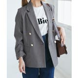 【低身長 小柄さんサイズ】レディハンサムシリーズ ウールライク金ボタンジャケット… | ROPE' PICNIC | 詳細画像15 