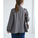 【低身長 小柄さんサイズ】レディハンサムシリーズ ウールライク金ボタンジャケット… | ROPE' PICNIC | 詳細画像16 