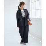 【低身長 小柄さんサイズ】レディハンサムシリーズ ウールライク金ボタンジャケット… | ROPE' PICNIC | 詳細画像28 