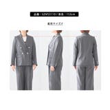 【低身長 小柄さんサイズ】レディハンサムシリーズ ウールライク金ボタンジャケット… | ROPE' PICNIC | 詳細画像32 