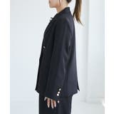 【低身長 小柄さんサイズ】レディハンサムシリーズ ウールライク金ボタンジャケット… | ROPE' PICNIC | 詳細画像35 