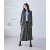 レディハンサムシリーズ ウールライク金ボタンジャケット(総裏地) セットアップ対… | ROPE' PICNIC | 詳細画像14 