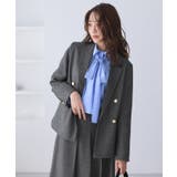 レディハンサムシリーズ ウールライク金ボタンジャケット(総裏地) セットアップ対… | ROPE' PICNIC | 詳細画像16 