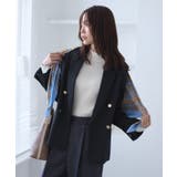 レディハンサムシリーズ ウールライク金ボタンジャケット(総裏地) セットアップ対… | ROPE' PICNIC | 詳細画像27 