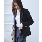 レディハンサムシリーズ ウールライク金ボタンジャケット(総裏地) セットアップ対… | ROPE' PICNIC | 詳細画像30 