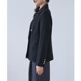 レディハンサムシリーズ ウールライク金ボタンジャケット(総裏地) セットアップ対… | ROPE' PICNIC | 詳細画像34 