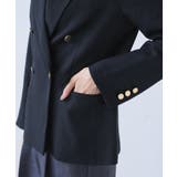 レディハンサムシリーズ ウールライク金ボタンジャケット(総裏地) セットアップ対… | ROPE' PICNIC | 詳細画像39 