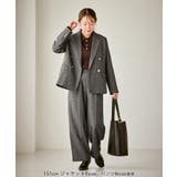 【低身長 小柄さんサイズ】レディハンサムシリーズ ウールライク金ボタンジャケット… | ROPE' PICNIC | 詳細画像15 