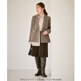 【低身長 小柄さんサイズ】レディハンサムシリーズ ウールライク金ボタンジャケット… | ROPE' PICNIC | 詳細画像16 