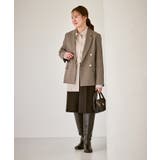 【低身長 小柄さんサイズ】レディハンサムシリーズ ウールライク金ボタンジャケット… | ROPE' PICNIC | 詳細画像17 