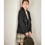 【低身長 小柄さんサイズ】レディハンサムシリーズ ウールライク金ボタンジャケット… | ROPE' PICNIC | 詳細画像20 