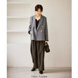 【低身長 小柄さんサイズ】レディハンサムシリーズ ウールライク金ボタンジャケット… | ROPE' PICNIC | 詳細画像22 