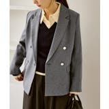 【低身長 小柄さんサイズ】レディハンサムシリーズ ウールライク金ボタンジャケット… | ROPE' PICNIC | 詳細画像23 