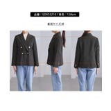 【低身長 小柄さんサイズ】レディハンサムシリーズ ウールライク金ボタンジャケット… | ROPE' PICNIC | 詳細画像32 