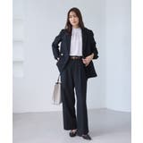 【WEB限定】レディハンサムシリーズ ウールライク金ボタンミドル丈ジャケット(総… | ROPE' PICNIC | 詳細画像26 