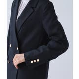 【WEB限定】レディハンサムシリーズ ウールライク金ボタンミドル丈ジャケット(総… | ROPE' PICNIC | 詳細画像35 