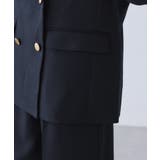 【WEB限定】レディハンサムシリーズ ウールライク金ボタンミドル丈ジャケット(総… | ROPE' PICNIC | 詳細画像38 