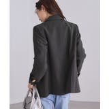 【WEB限定】レディハンサムシリーズ ウールライク金ボタンミドル丈ジャケット(総… | ROPE' PICNIC | 詳細画像6 