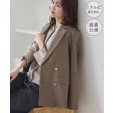 ベージュ系(29) | 【WEB限定】レディハンサムシリーズ ウールライク金ボタンミドル丈ジャケット(総… | ROPE' PICNIC