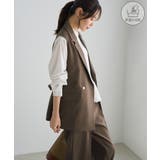 洗えるウーリッシュジレ・ベスト/セットアップ対応 | ROPE' PICNIC | 詳細画像1