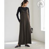カーキー(36) | シワになりにくいキャミソールオールインワン/防シワ | ROPE' PICNIC