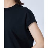 リサイクルコットンジャージーキャップスリーブTシャツ | ROPE' OUTLET | 詳細画像12