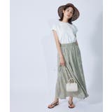 リサイクルコットンジャージーキャップスリーブTシャツ | ROPE' OUTLET | 詳細画像21