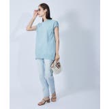 リサイクルコットンジャージーキャップスリーブTシャツ | ROPE' OUTLET | 詳細画像25