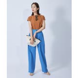 リサイクルコットンジャージーキャップスリーブTシャツ | ROPE' OUTLET | 詳細画像4