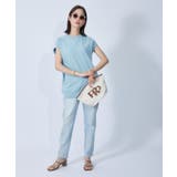 リサイクルコットンジャージーキャップスリーブTシャツ | ROPE' OUTLET | 詳細画像5