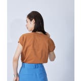 リサイクルコットンジャージーキャップスリーブTシャツ | ROPE' OUTLET | 詳細画像7
